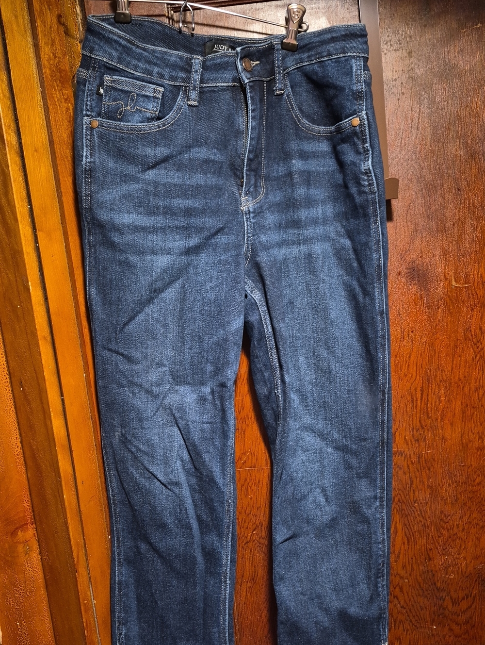 Judy Blue  Deep Indigo Straight Jeans
